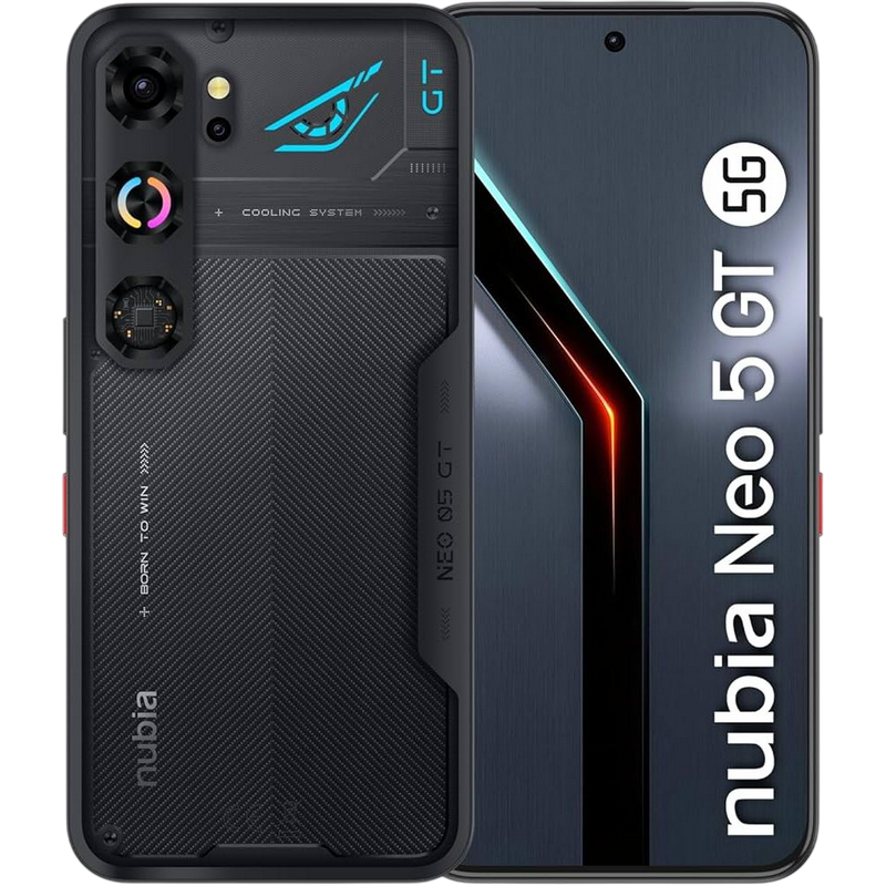 ZTE nubia Neo 5 GT 5G, Phantom Black 8 / 256 GB Dual