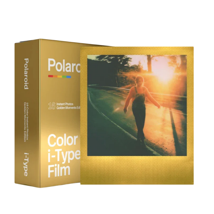 Polaroid Color Film for i-Type, Golden Moments Double Pack