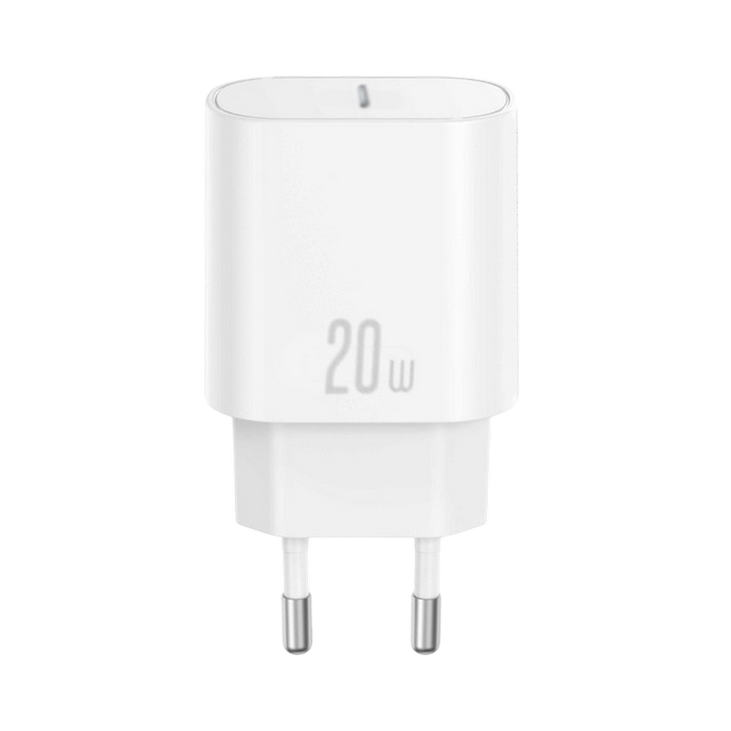 Wall Charger XO, PD20W/Single USB-C Fast Charger, CE32, White