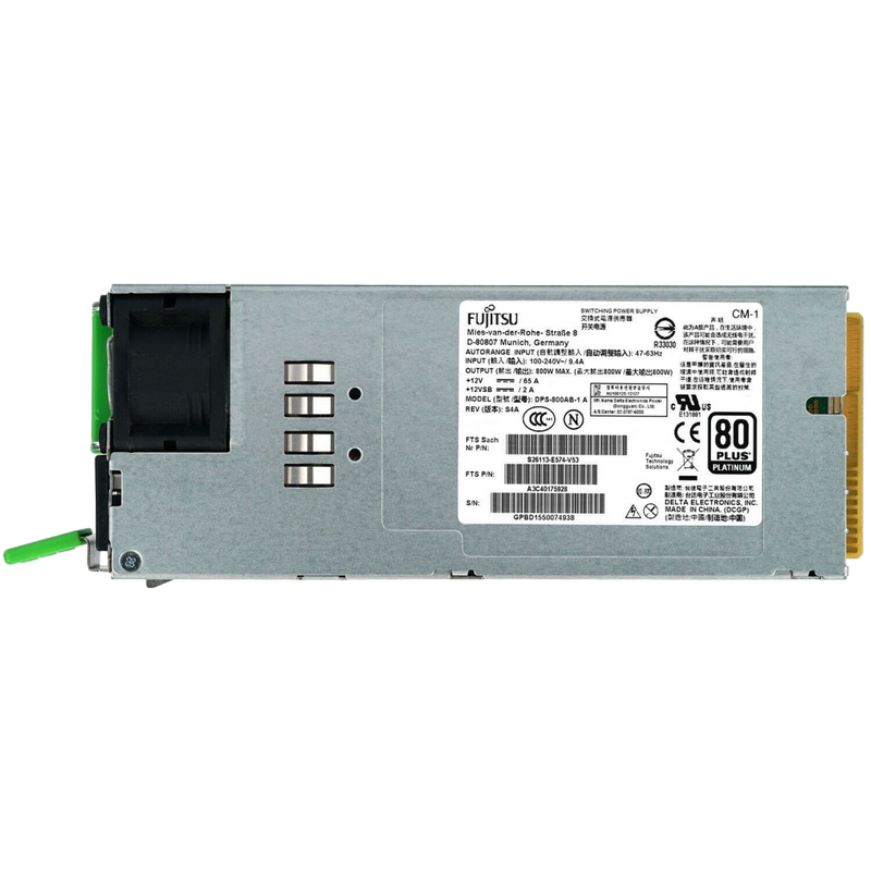 Modular PSU 800W platinum hp