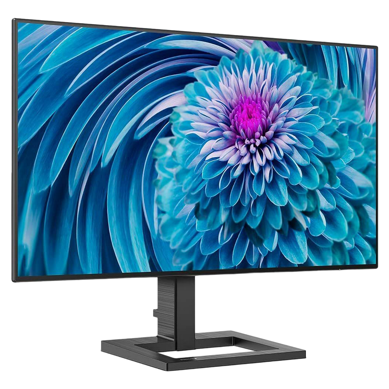 27.0" PHILIPS "275E2FAE", Black (IPS 2560x1440, 1ms, 350cd, Mega∞DCR, HDMI+DP, HAS/Pivot, Speakers)
