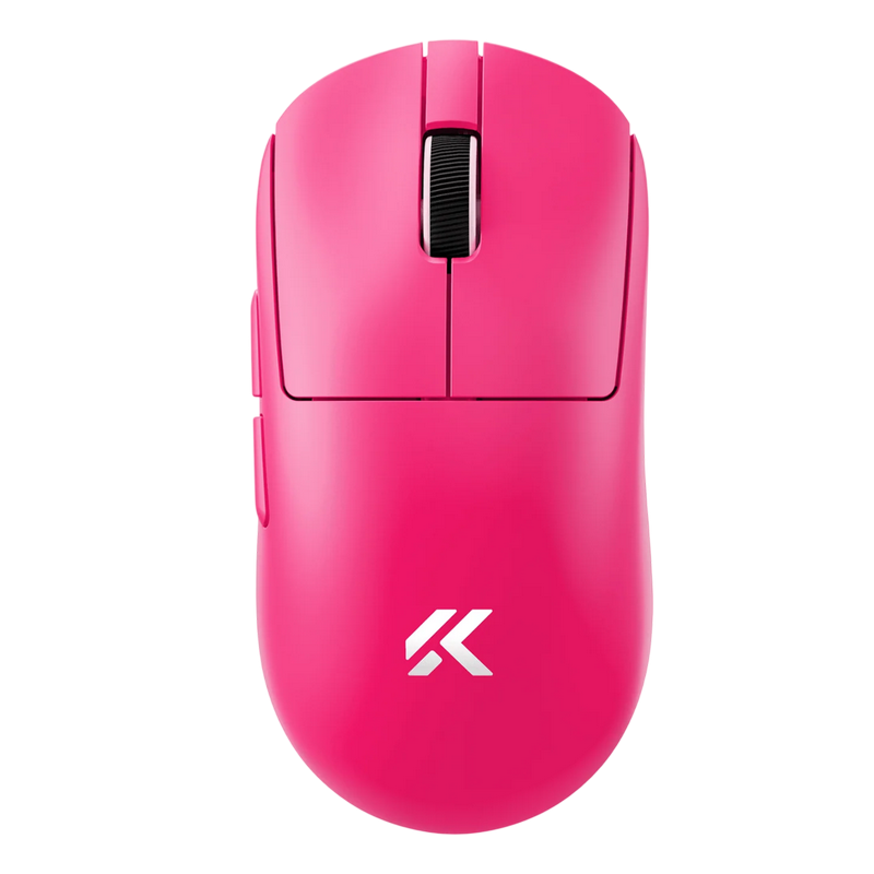 Gaming Wireless Mouse MCHOSE A7 V2 Ultra, Lightweight, Wired 8K + Wireless 8K(Requires extra 8K receiver), 500mAh, Rose Red