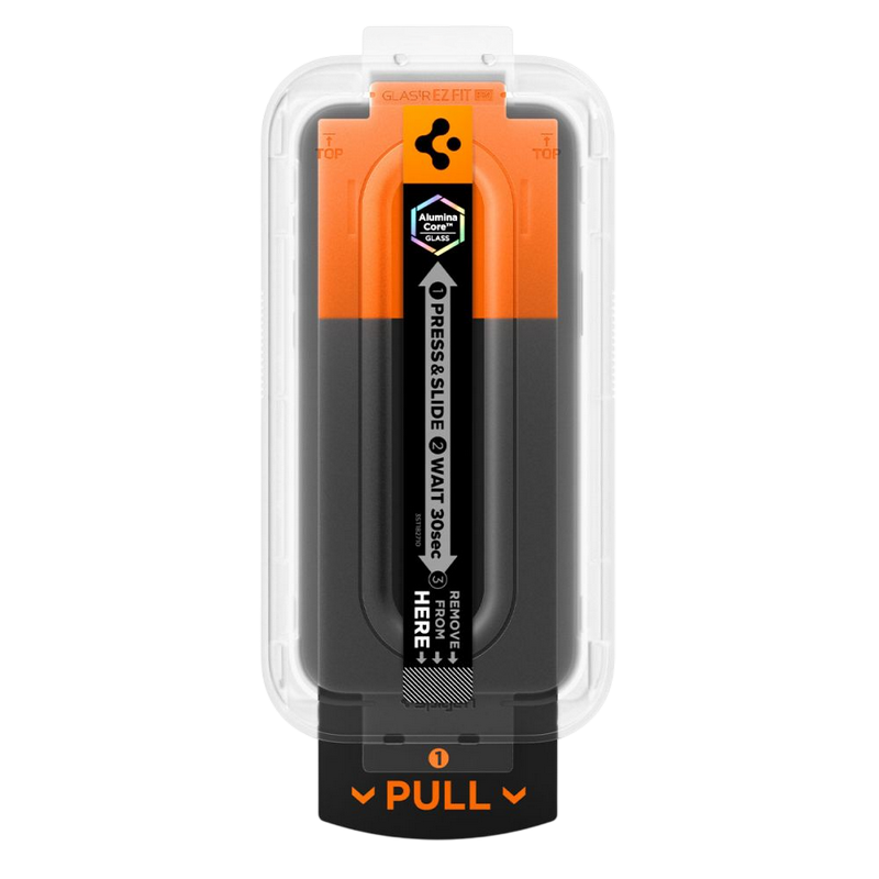 Spigen iPhone 16 Pro Max / 17 Pro Max, Glas. TR EZ Fit Pro PRIVACY, 1pcs, Tempered Glass, Transparent