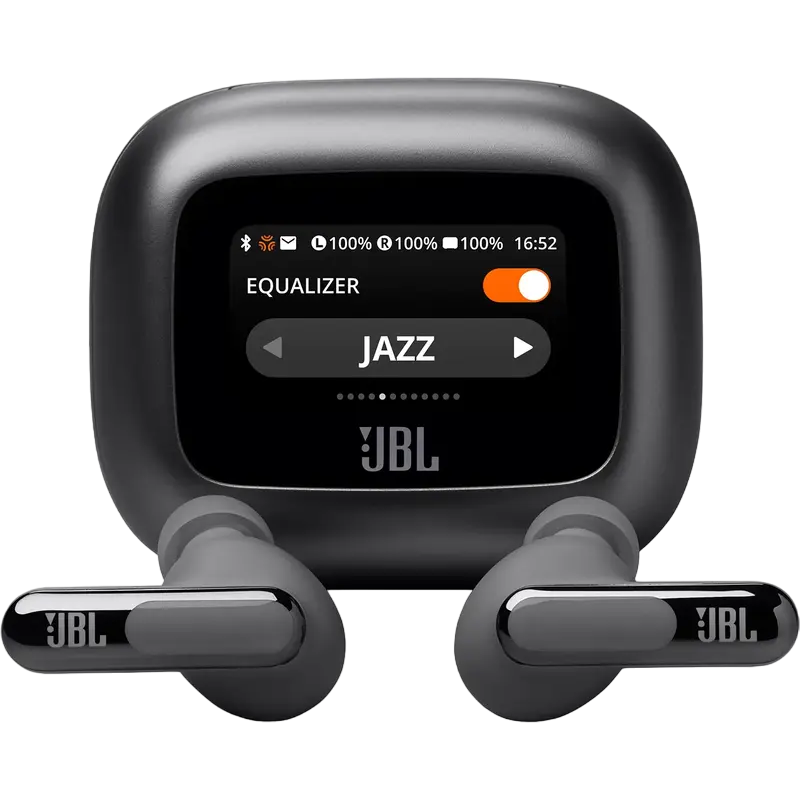 True Wireless JBL LIVE Beam 3 Black TWS True Adaptive Noise Cancelling