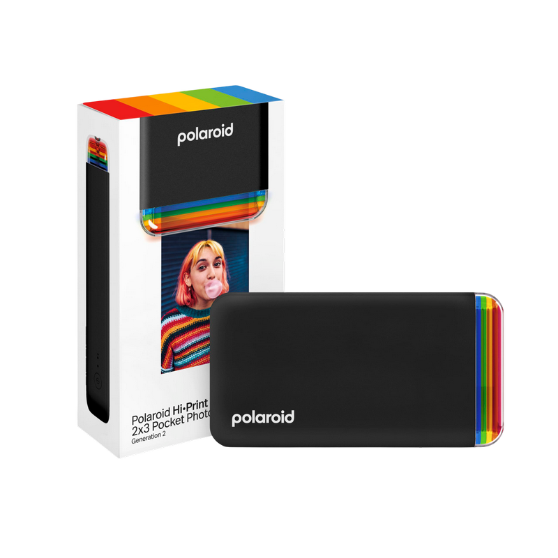 Imprimanta de film Polaroid HiPrint Generation 2 2x3 Pocket Photo Printer-Black