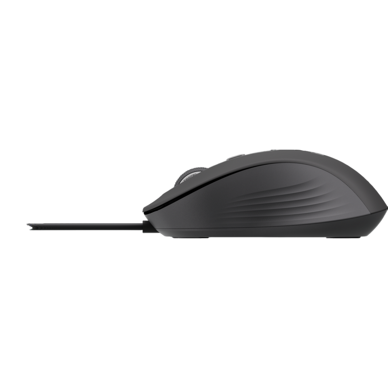Keyboard & Mouse Logitech Signature Slim MK620, USB-C, Quiet typing, 4000dpi, 4 buttons, 1.8/1.8m, EN, Black