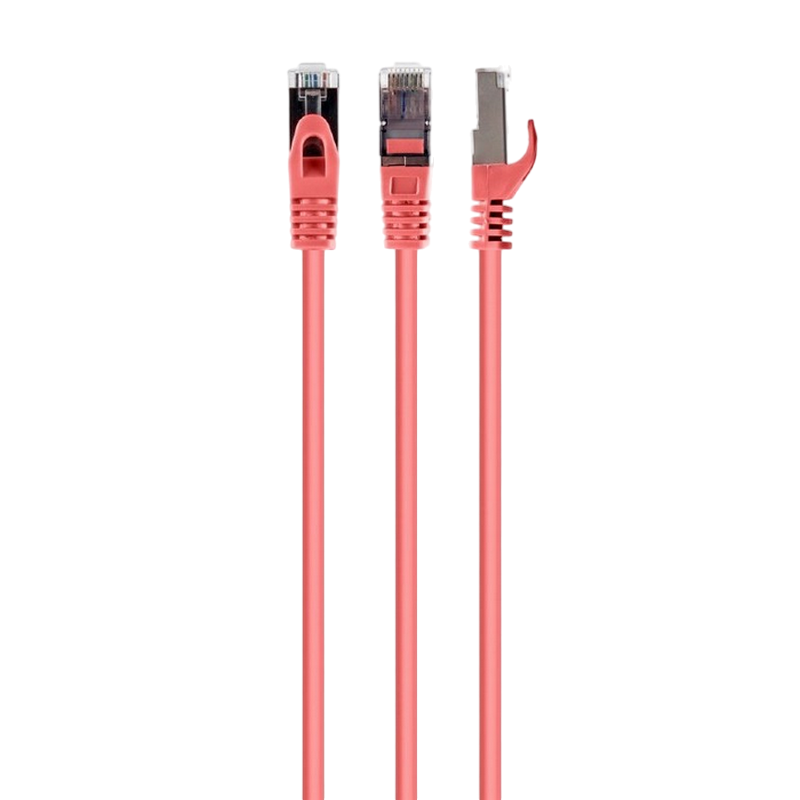 Patch Cord Cat.6/FTP, 1 m, Pink, PP6-1M/RO, Cablexpert