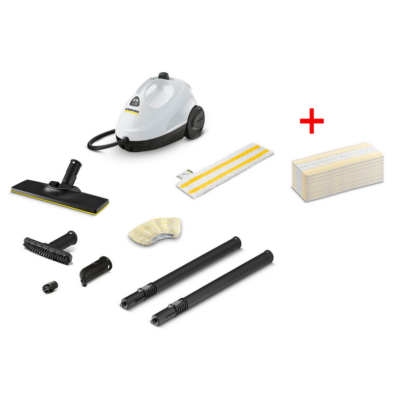 Steam Cleaner Karcher 1.512-600.0 (Set) SC 2 EasyFix + 2.863-300.0 Laveta de unica folosinta (5 buc.)