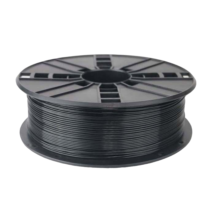 PLA 1.75 mm, Black Filament, 1 kg, Gembird 3DP-PLA1.75-01-BK