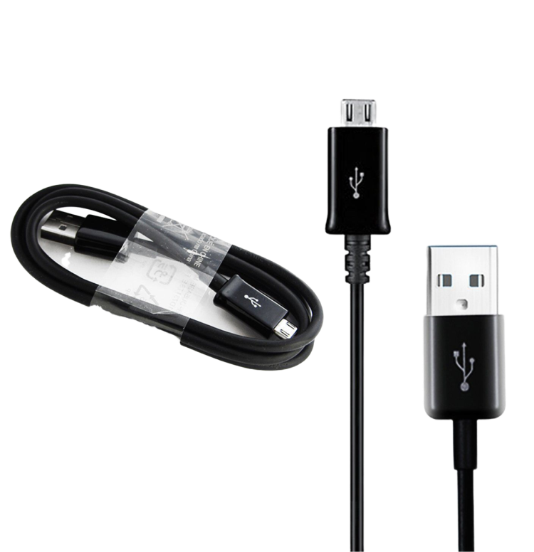 Original Samsung MicroUSB Cable, 1.5M Black