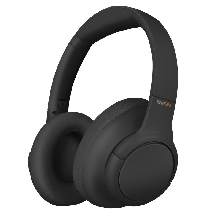 Bluetooth Headset SVEN AP-B800MV with Mic, Bluetooth, hybrid ANC, APP, 4 mics, 500mAh, Black