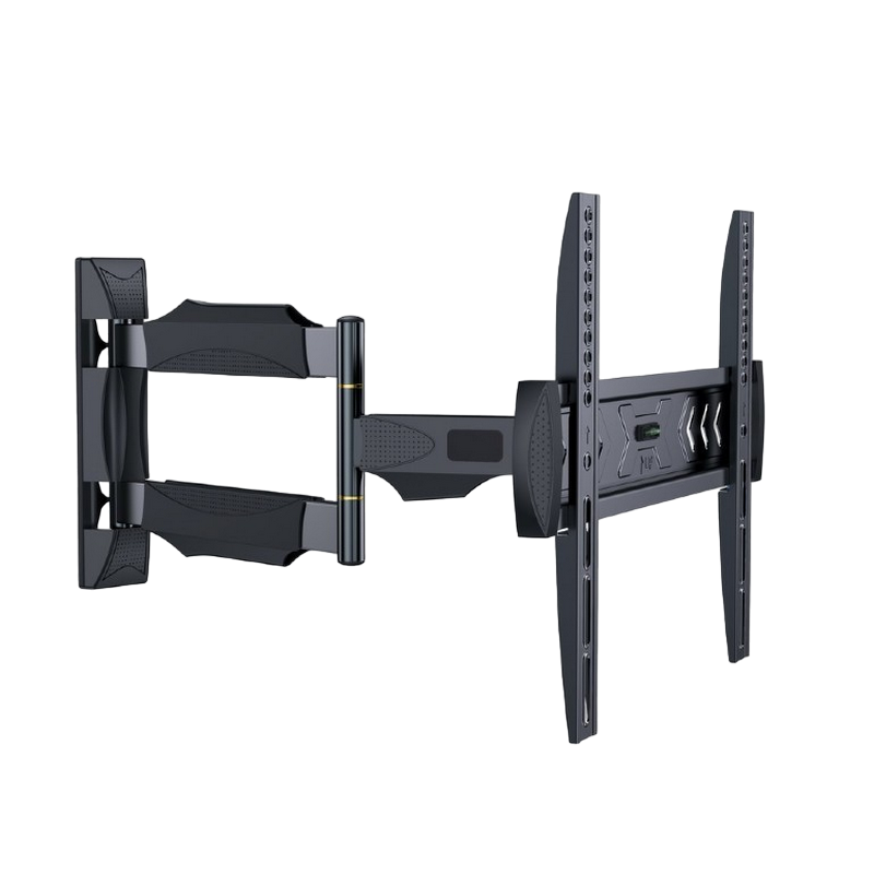Wall Mount Gembird "WM-55ST-02" Black 32"-55" 30kg VESA:up 400x400, Wall dist:65-610mm ±90°,-5/+8°
