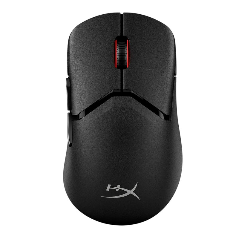 Gaming Wireless Mouse HyperX Pulsefire Saga Pro, 26k dpi, 6 buttons, 650IPS, 50G, 72g, 90h, Onboard Memory, RGB, USB-C to USB-A 1.8m, 2.4Ghz+BT, Black