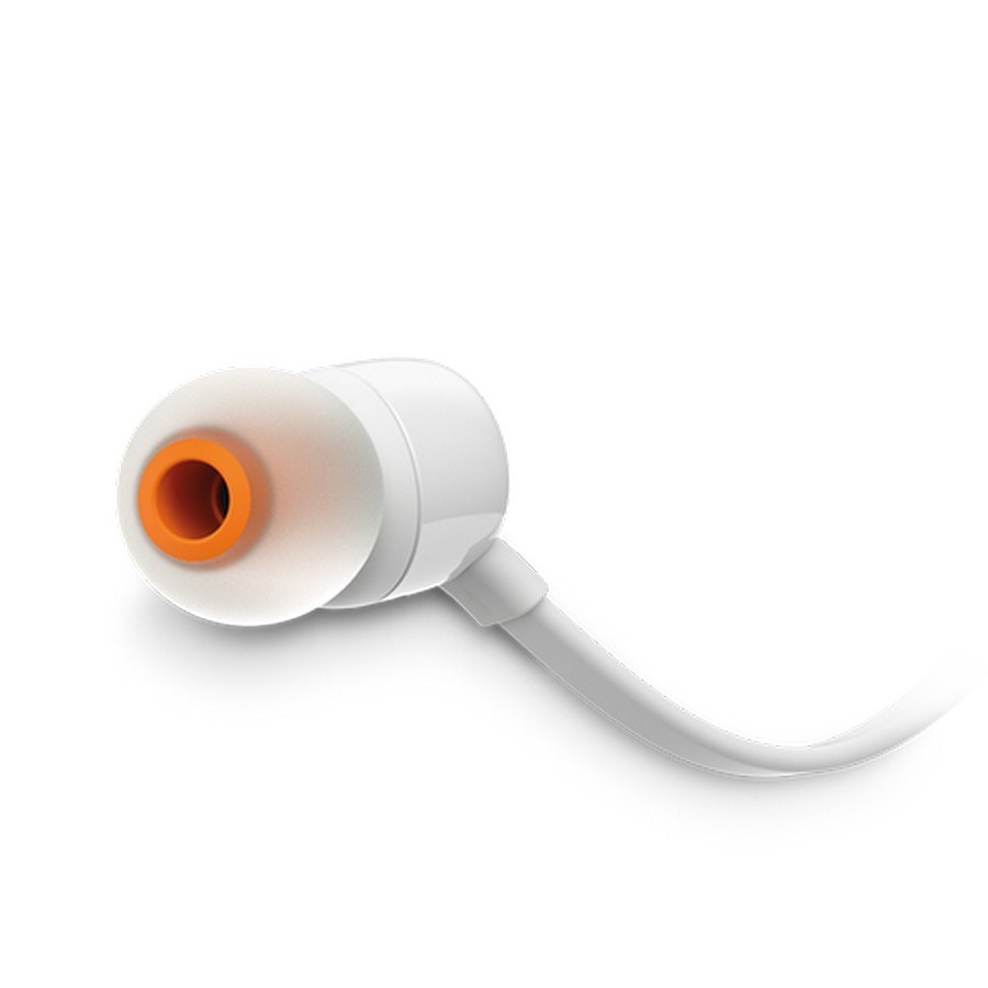 Earphones JBL T110 White.