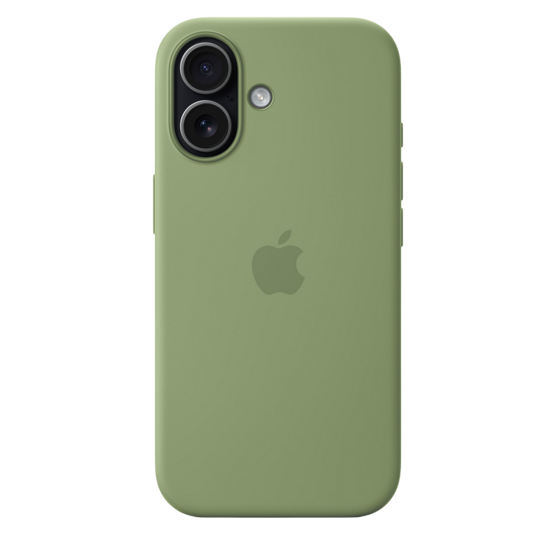 iPhone 17 Silicone Case with MagSafe-Light Moss,ModelA3558