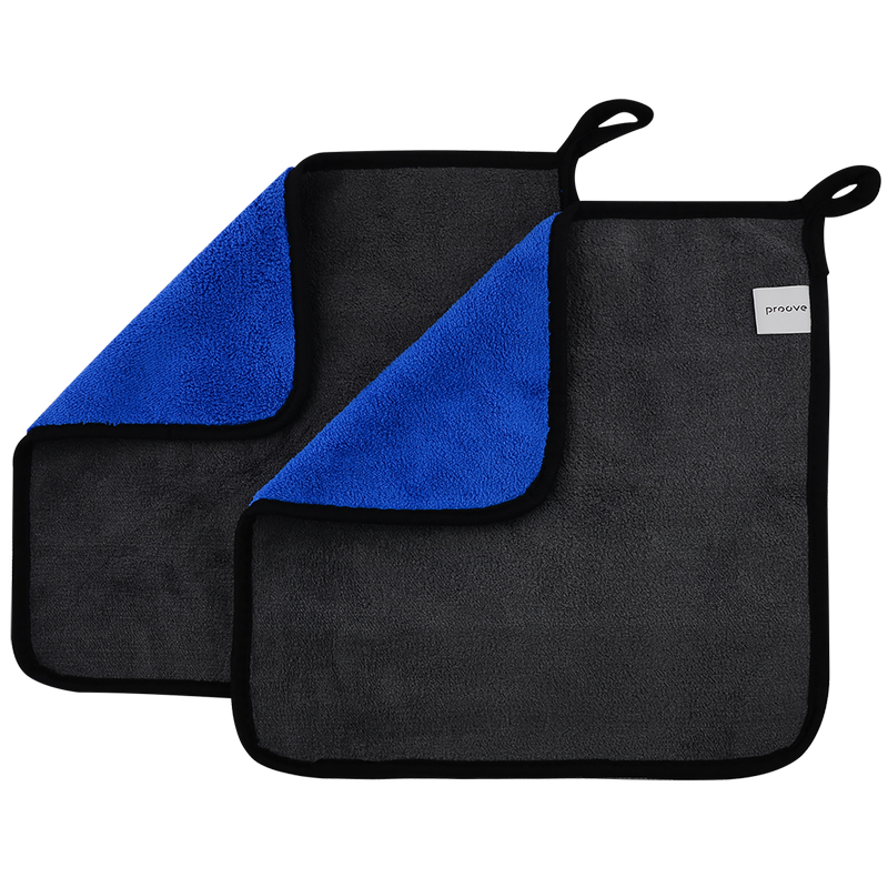 Microfibra Auto Proove Carshine Car Washing Towel Gray/Blue 30*30cm