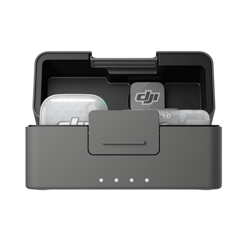 DJI Mic Mini 2S (1 TX + 1 Mobile RX + Charging Case), Black