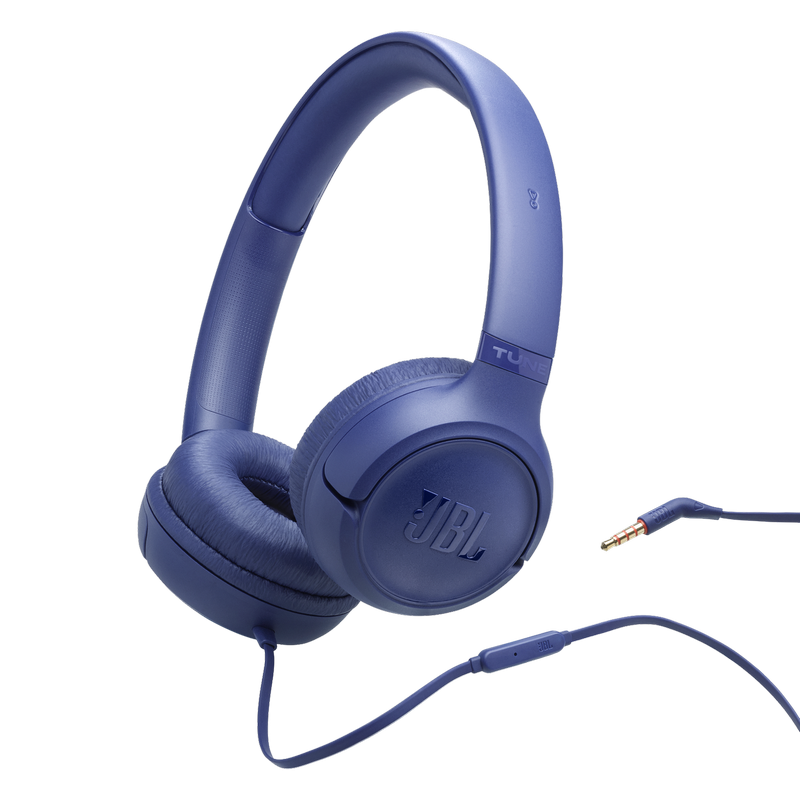 Headphones JBL T530 Blue, On-ear