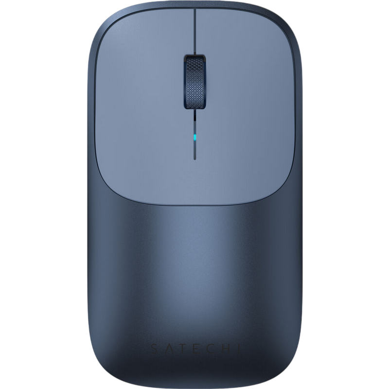 Wireless Mouse Satechi Slim EX, 3 buttons, Ambidextrous, Rechargeable, Bluetooth 5.0, Indigo