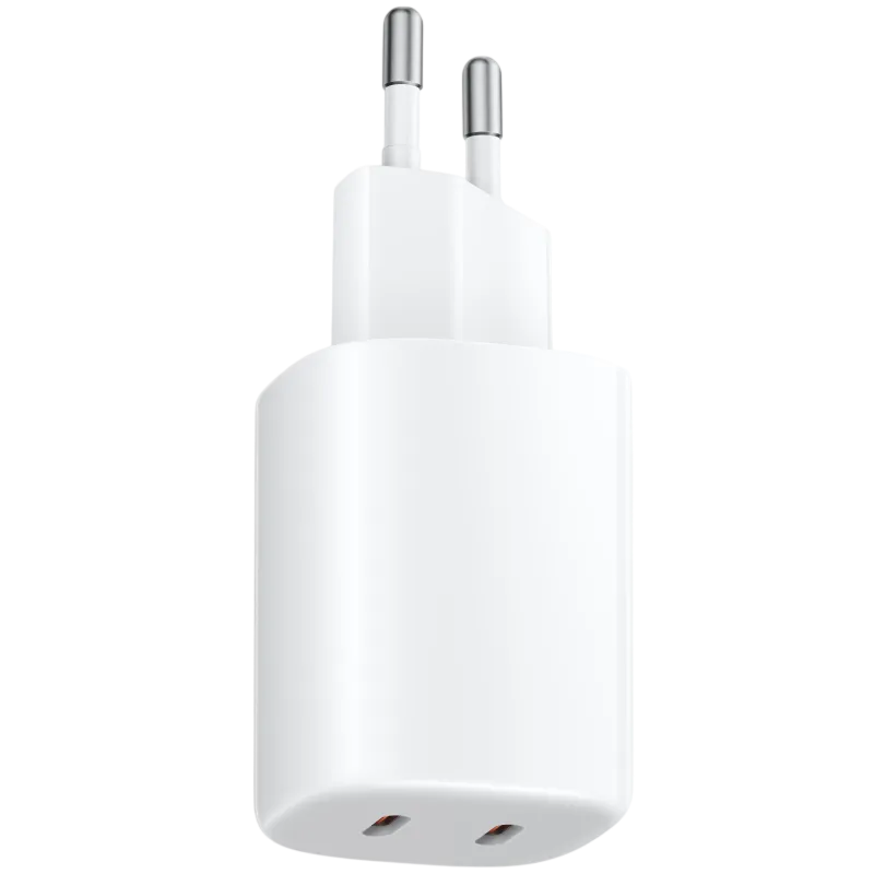 Xiaomi Charger 45W Nano Turbo Charging Power Adapter (2-Port) EU, White
