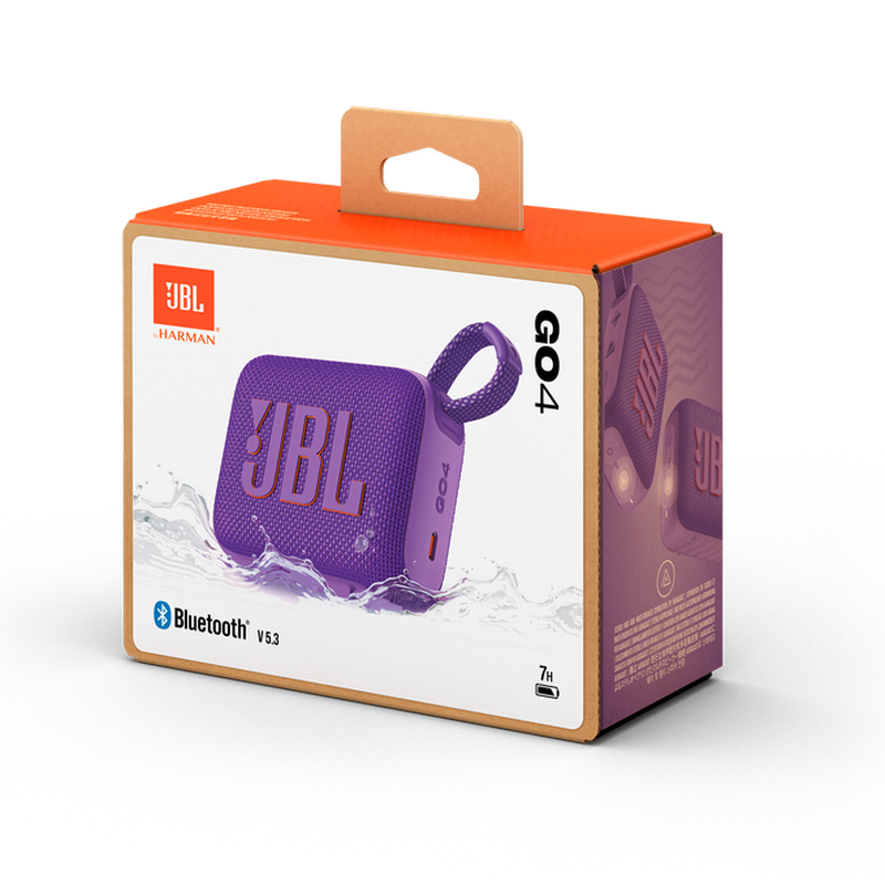 Portable Speakers JBL GO 4, Purple