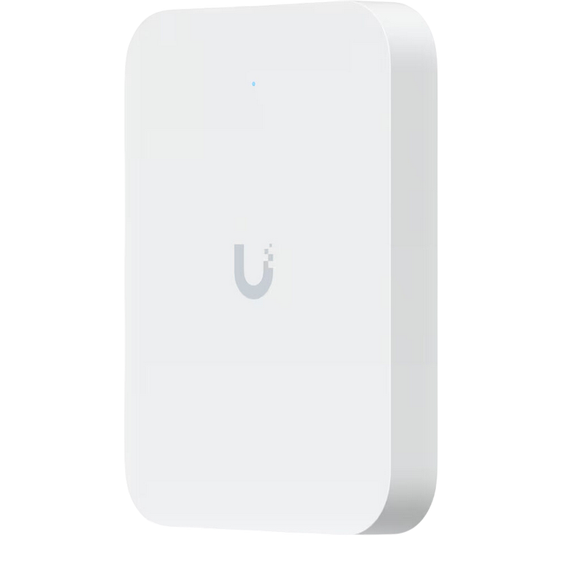 Wi-Fi 7 Dual Band Access Point Ubiquiti "U7 In-Wall", 2x8dBi, 2x4dBi, 4988Mbps, IN: 1x2.5 GbE PoE+, OUT: 1x2.5 GbE PoE, 1x2.5 GbE