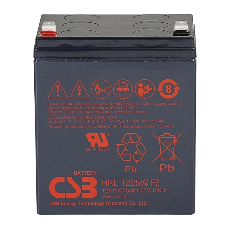 Baterie UPS 12V/ 6AH CSB HRL1225W Long Life 10-12 Years