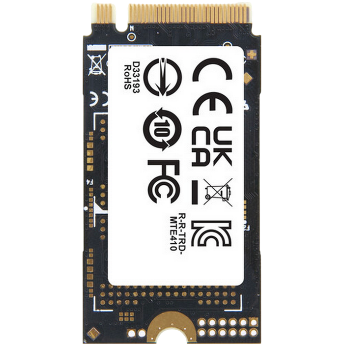 .M.2 NVMe SSD 1.0TB Transcend 410S [42mm, PCIe 4.0 x4, R/W:5000/3500MB/s, 330/690K IOPS, 600TBW]