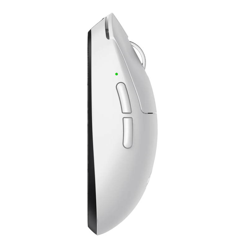 Gaming Wireless Mouse MCHOSE A7 V2 Ultra, Lightweight, Wired 8K + Wireless 8K(Requires extra 8K receiver), 500mAh, White