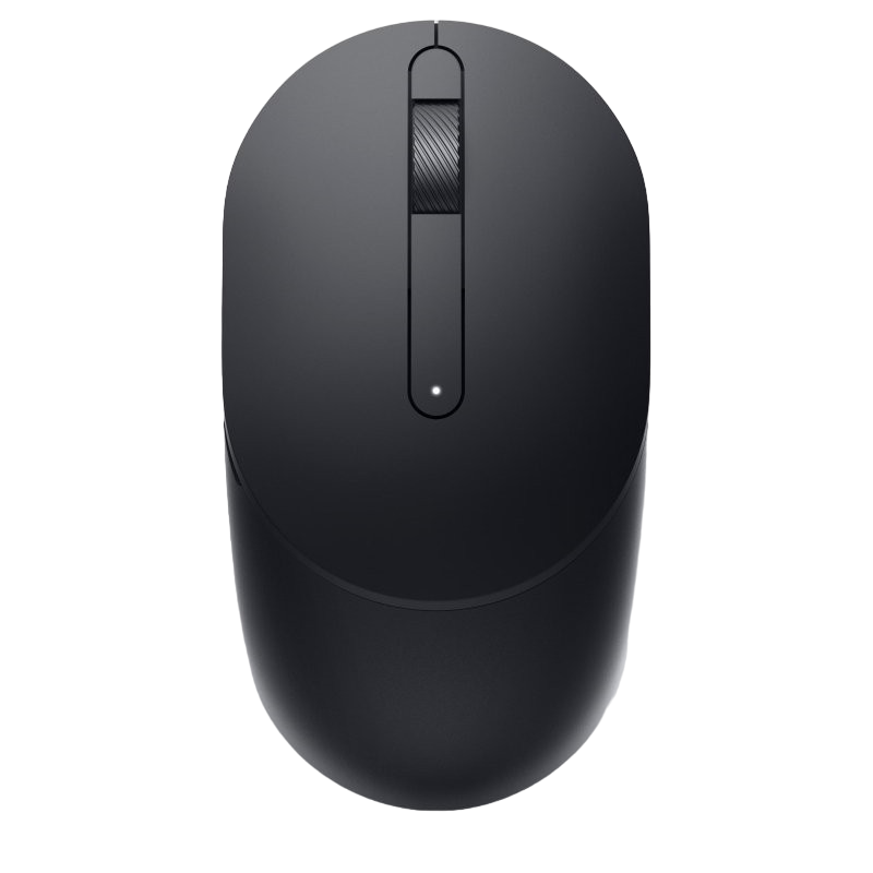 Wireless Mouse Dell MS300, Optical, 1000/1600/2400/4000 dpi, 3 buttons, 2.4 GHz, 1xAA, Black