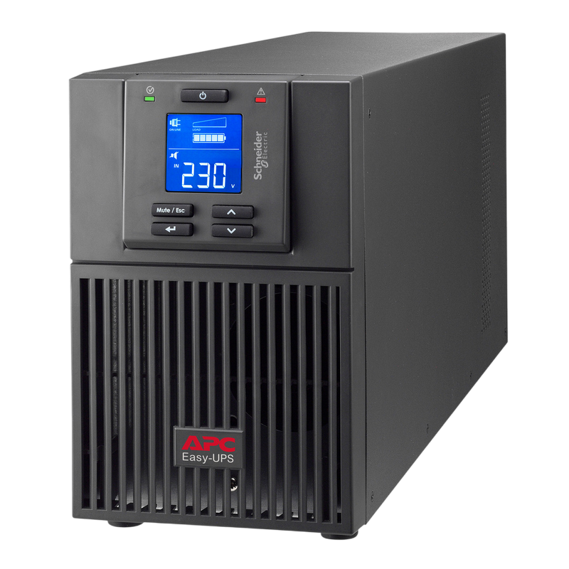 APC Easy UPS SRV1KI-E 1000VA/900W, Tower, Sinewave, Online, LCD, AVR, USB, RS232, Comm. slot, 3*C13