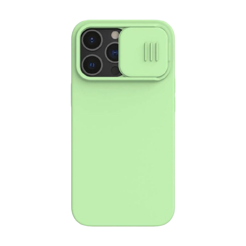 Nillkin Apple iPhone 13 Pro, CamShield Silky Silicone Case, Mint Green