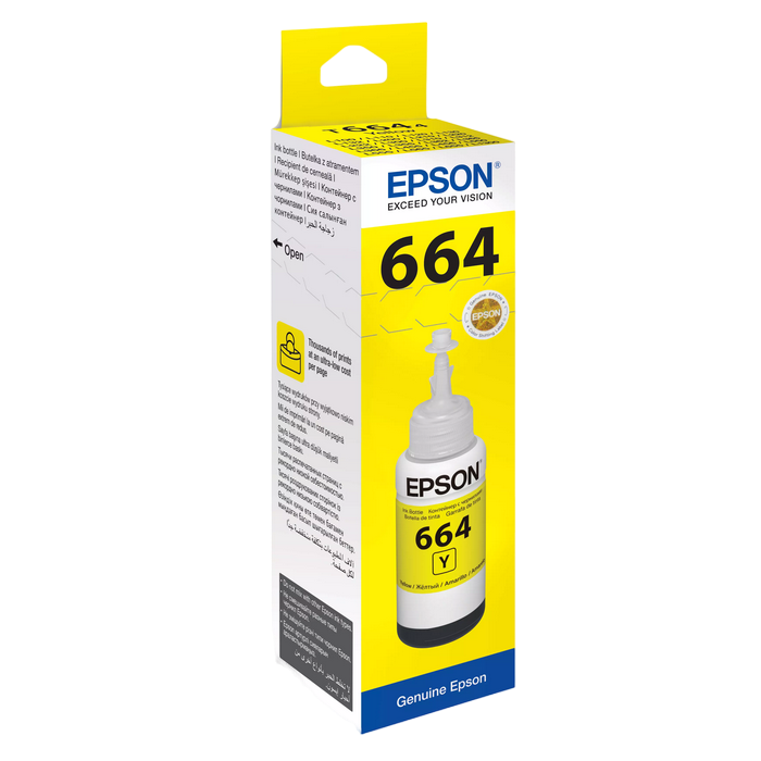 Ink Epson T66444A yellow bottle 70ml