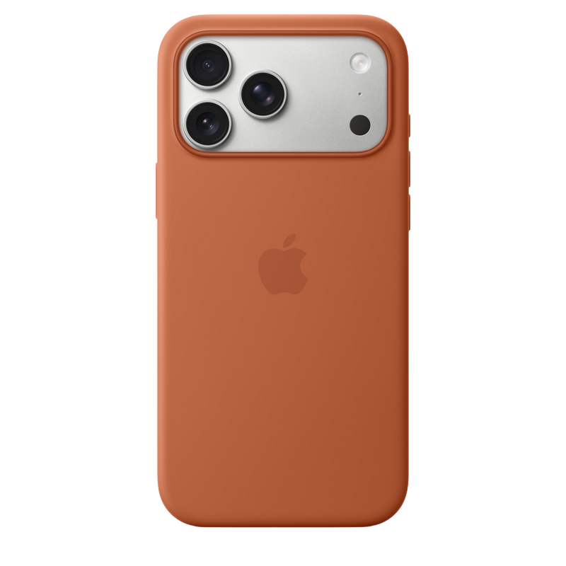 iPhone 17 Pro Max Silicone Case with MagSafe -Terra Cotta,ModelA3560