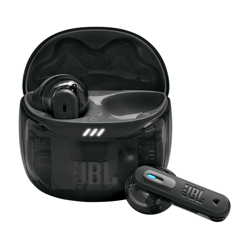 True Wireless JBL Tune Flex 2 Ghost Black, TWS Headset