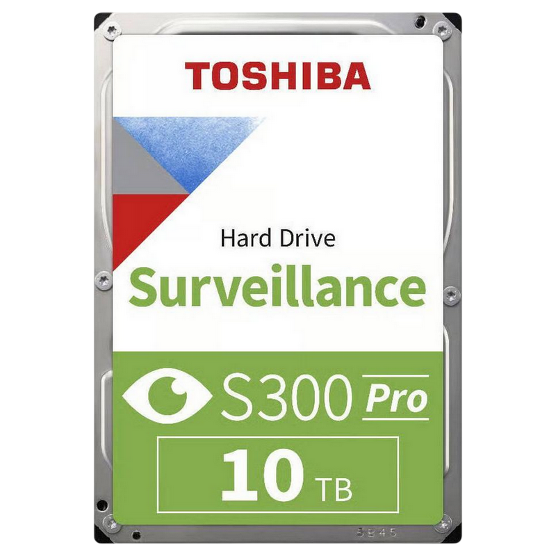 3.5" HDD 10.0TB-SATA-512MB Toshiba S300 Pro Surveillance (MD10ADA10TV), Surveillance, 24/7, CMR, 7200rpm, 1.2M (MTTF)