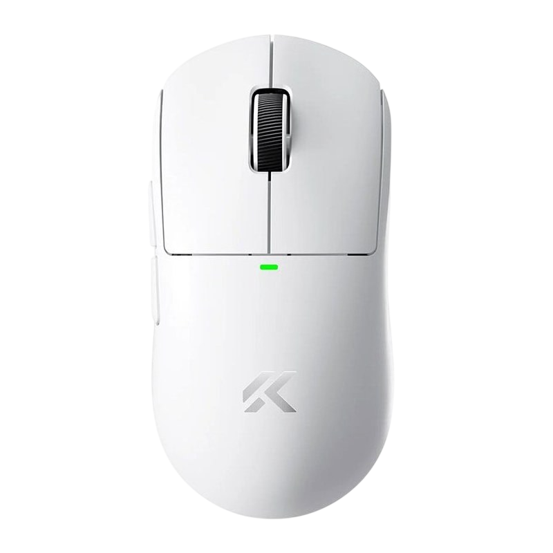Gaming Wireless Mouse MCHOSE A5 V3 Ultra, Lightweight, 8K Hz Wired / 8K Hz Wireless, Omron Mechanical, 500mAh, White