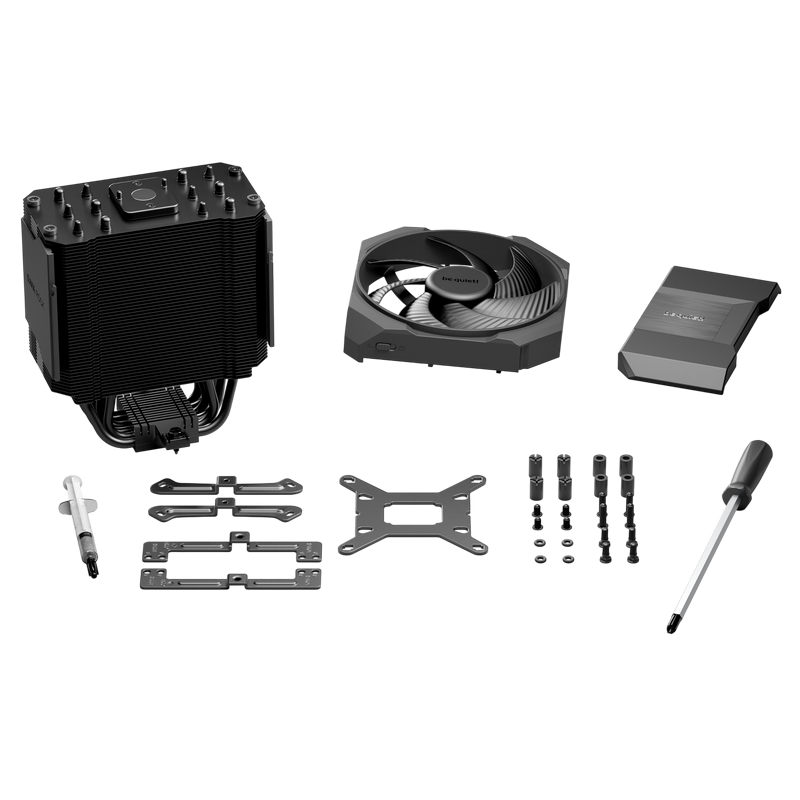 AC be quiet! "Dark Rock 6" (11,9-31.1dBA, 2000RPM, 135mm, PWM, 220W, 6x6mm, 1010g.)