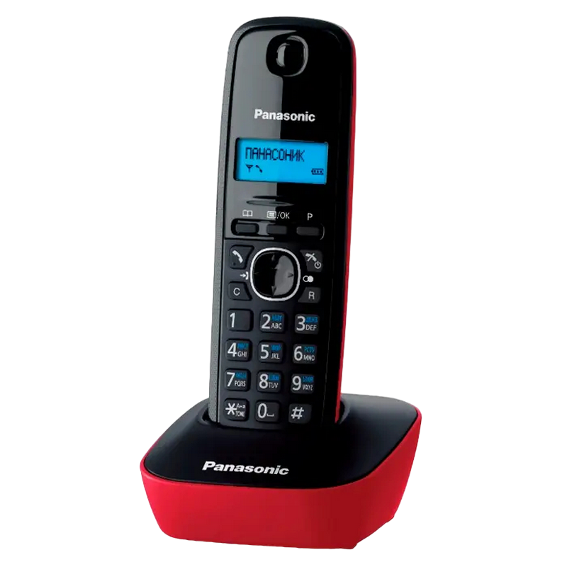Dect Panasonic KX-TG1611UAR, Red, AOH, Caller ID
