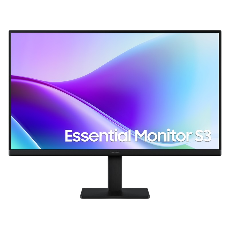 23.8" SAMSUNG S24F320G, Black, IPS, 1920x1080, 120Hz, 5ms, 250cd, MegaDCR, D-Sub+HDMI