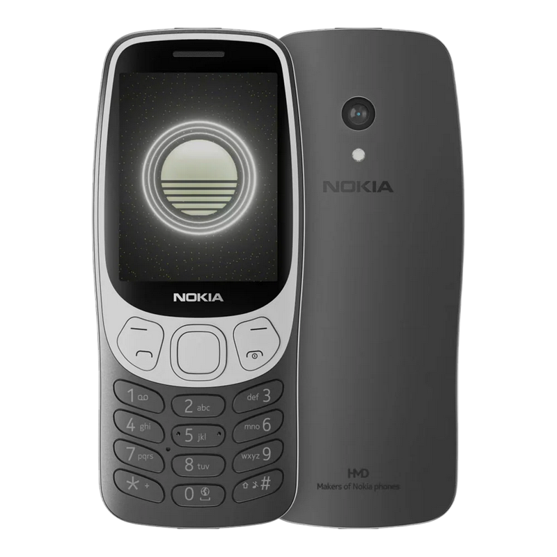 Telefon Mobil 3210 (2024) 4G, Dual SIM Grunge Black