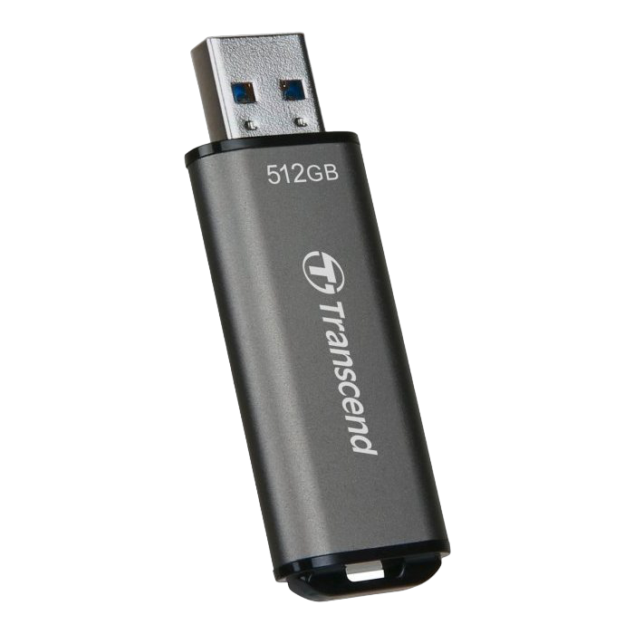 512GB USB3.1 Flash Drive Transcend "JetFlash 920", Space Gray, Cap, High Speed TLC (R/W:420/400MB/s)