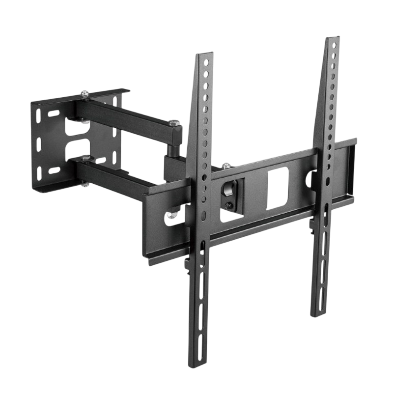Wall Mount Gembird "WM-55ST-03" Black 32"-55" 35kg VESA:up 400x400, Wall dist:105-429mm ±90°,-5/+18°