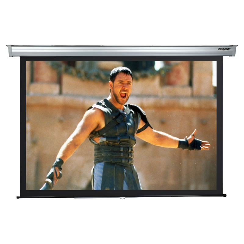 Electrical Screen 16:10 Sopar Rubin 5451HT, 440x275cm view area, BB, 1.0 gain