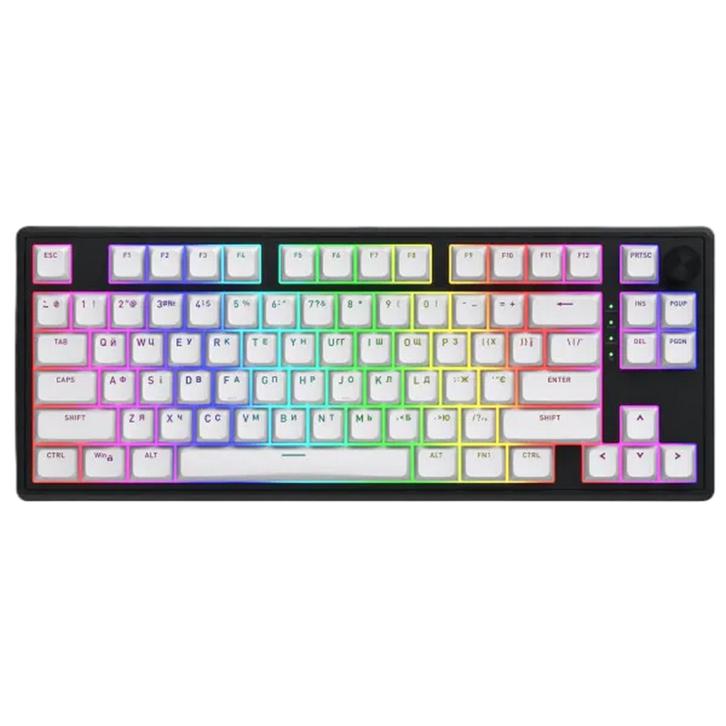 Gaming Keyboard HATOR Skyfall 80 wireless (HTK3180) white-black