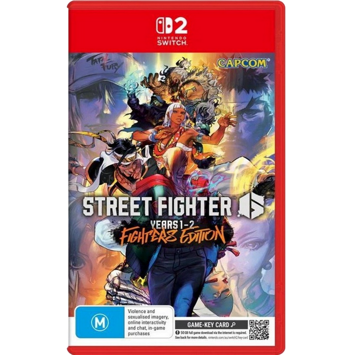 CD Game 4 NINTENDO SWITCH 2 STREET FIGHTER 6 UKV
