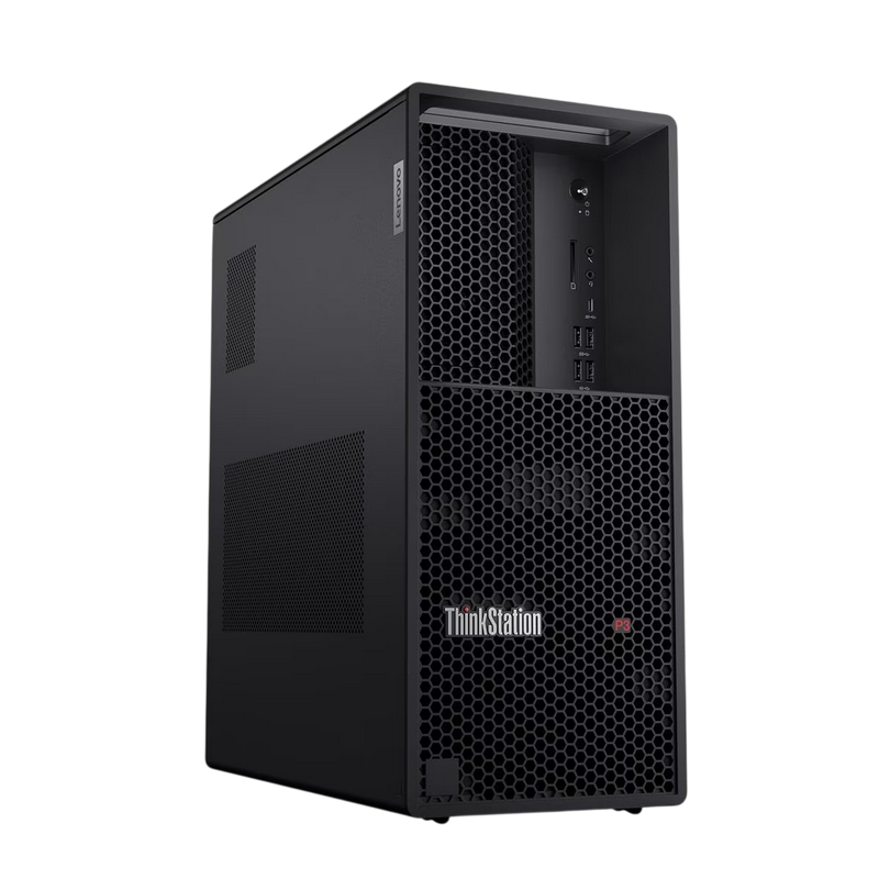 Lenovo ThinkStation P3 Gen 2 Tower Black (Ultra 5 245K 4.2-5.2GHz, 32GB RAM, 1TB SSD, CR, NVIDIA RTX A400 4GB, USB KB&MS, Win 11 Pro, 3Y warranty)