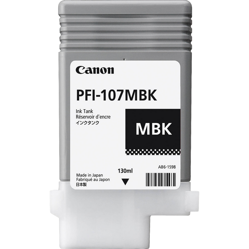 Ink Cartridge Canon PFI-107MBk, matte black